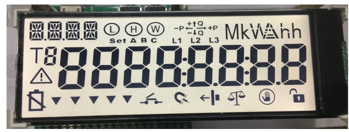 電表設(shè)備LCD