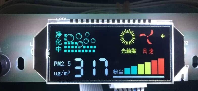 LCD control panel