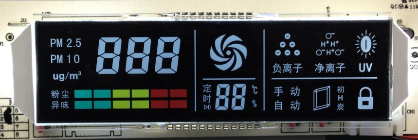 LCD control panel